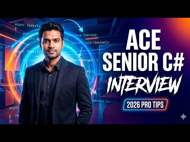 Ace Your Senior C# Interview in 2026 (Real Questions, Senior-Level Mindset)