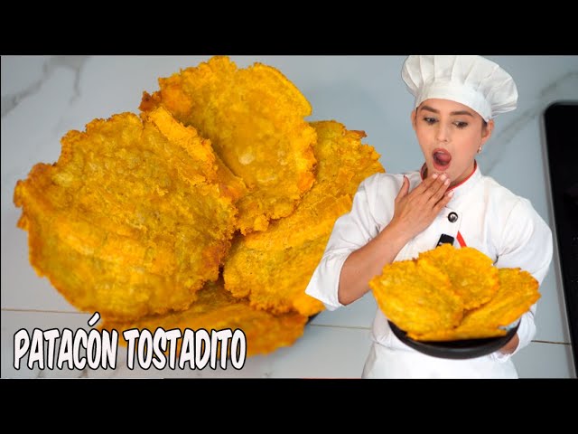 The Best Colombian Refried Patacón | Crispy, Golden, and Flavorful with Mamá TV