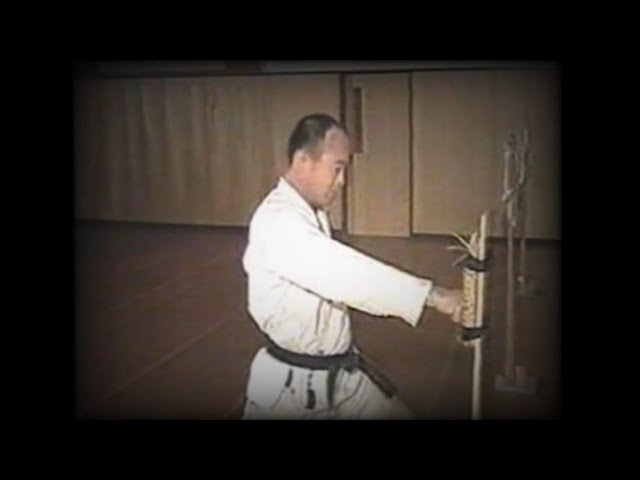 Old JKA karate training
