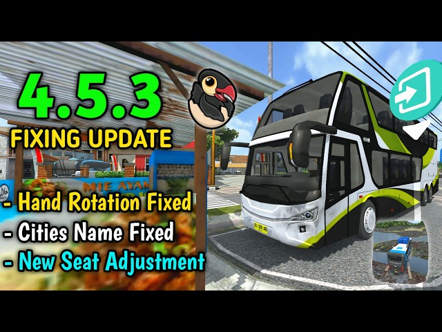 New major Update 4.5.3! | New Roads Added | Bus Simulator Indonesia | Bus Game