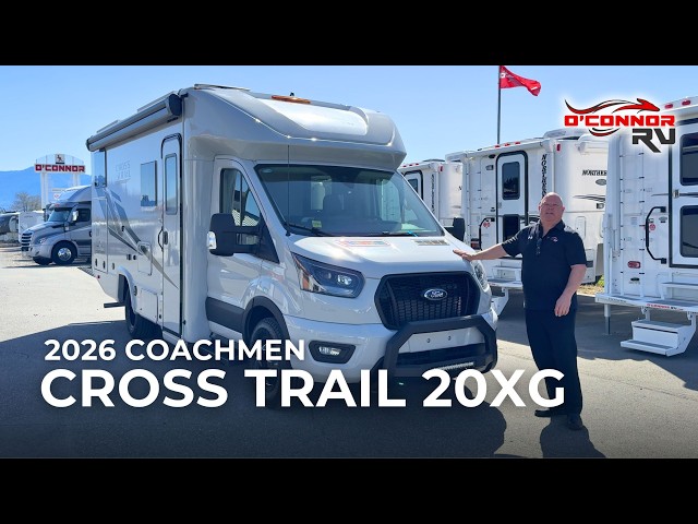2026 Coachmen CROSS TRAIL 20XG | 24’ Class C with power bed + garage