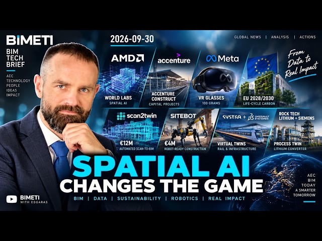 #ENG 2026-09-30 | Can spatial AI replace Scan-to-BIM? #BIM #AI