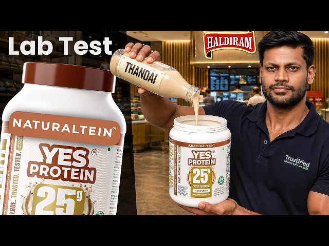 Naturaltein Thandai Yeast Protein LAB TEST 😱 Clean or Hype?