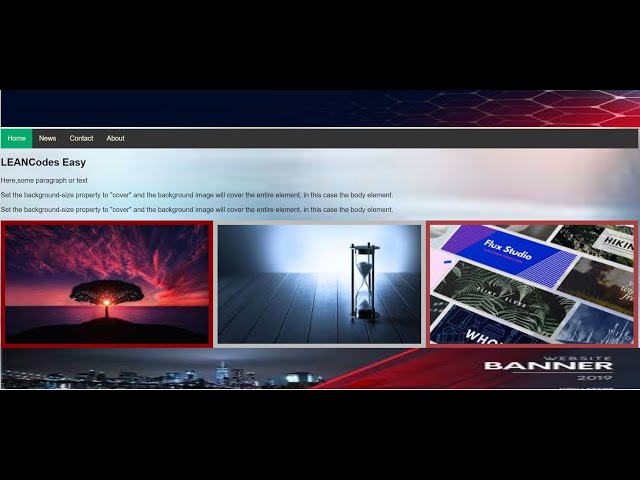Website Design using HTML & CS3 || How to link one page to another page in HTML and CSS 2021 part 2