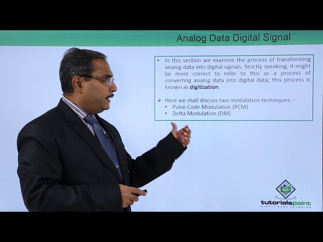 Analog Data Digital Signal