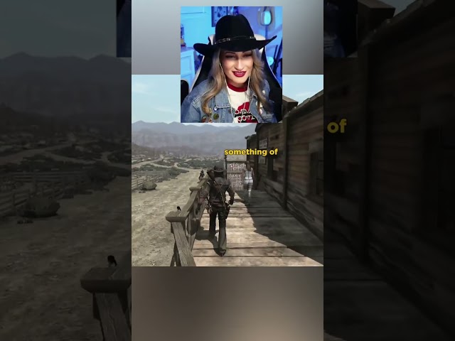 WHAT DID SHE SAY?!?! #gaming #shorts #reddeadredemption