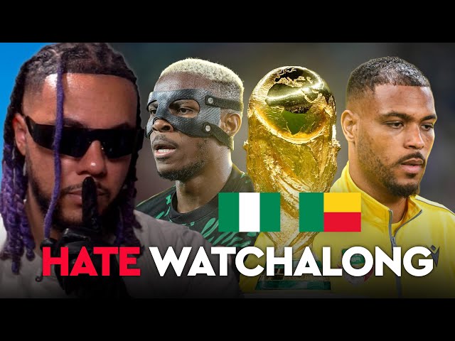 NIGERIA V BENIN: (HATE)WATCHALONG! 🦅 | YouTube/IG: @Amenyah |