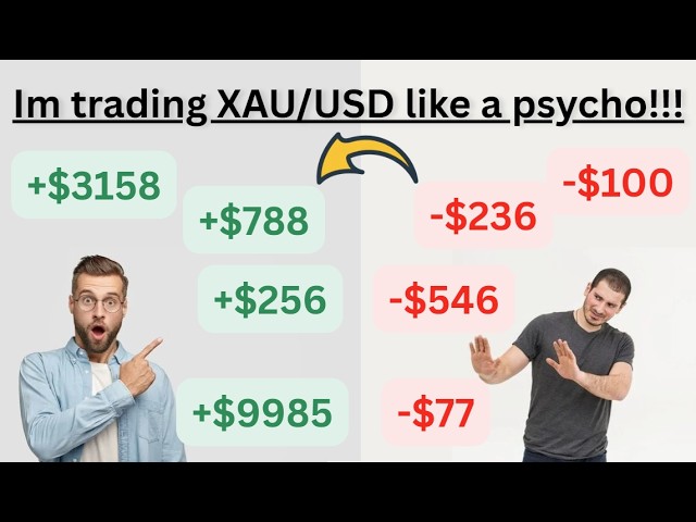 23 MINUTES OF CHAOS AND EMOTIONS ON GOLD BACKTESTING