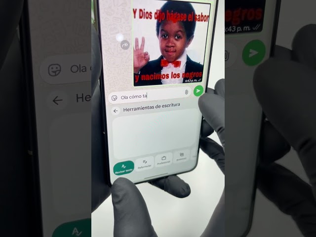 Se acabó la chercha de escribir feo con esta opción de Motorola. 😂#tecnologia #android #mototola