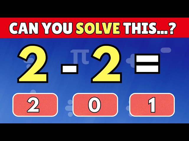 Pass This Mental Math Quiz 🔎🧠 | The Ultimate Genius Math Challenge 👀⏳