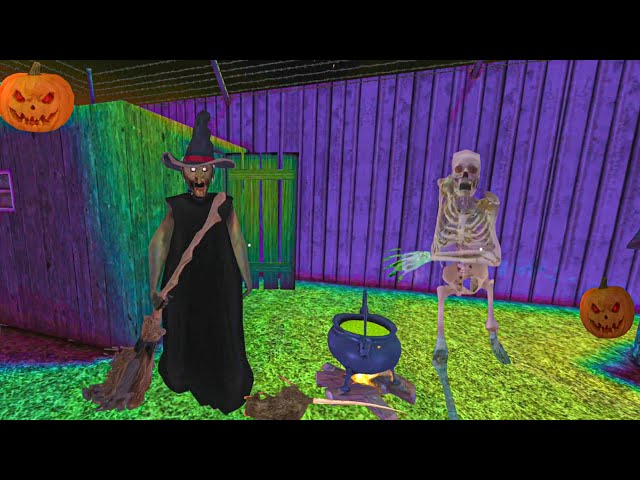 Granny Version 1.8.6 Halloween Mode Gameplay