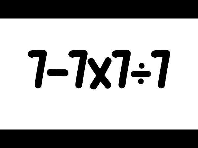 This Simple Math Question Stumps Everyone!