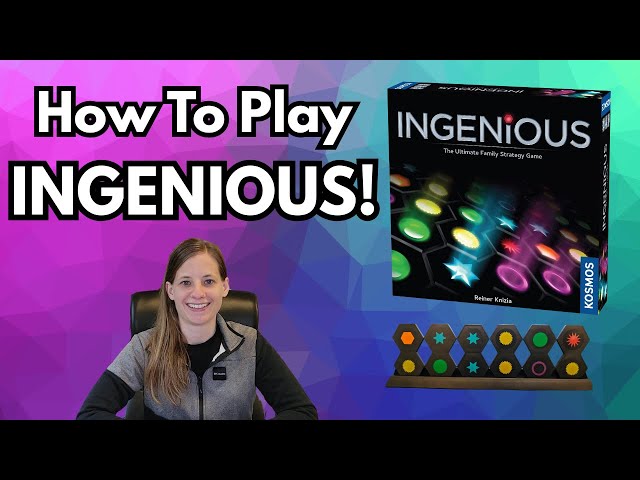 How to Play Ingenious - A Colorful Strategy Game Explained In Minutes!