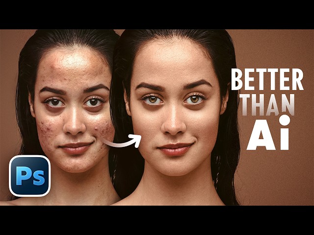 "B.S.T" Method of Retouching in Photoshop (Better Than Any AI)