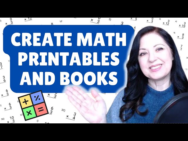 Online Income From Math  - Create books and printables easily! - Math Worksheet Generator Review