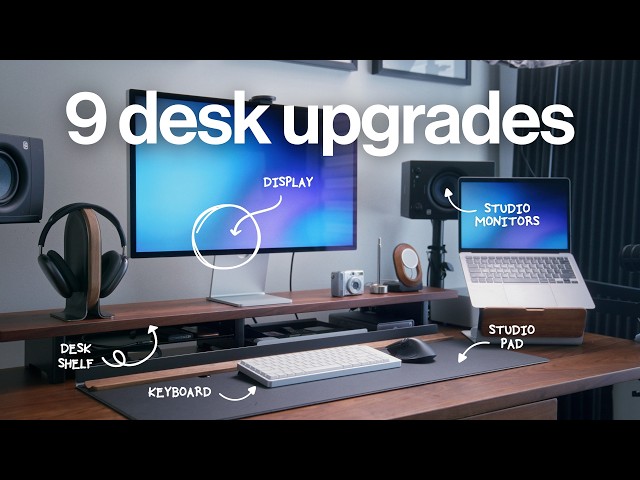 9 Desk Setup Upgrades That ACTUALLY Matter