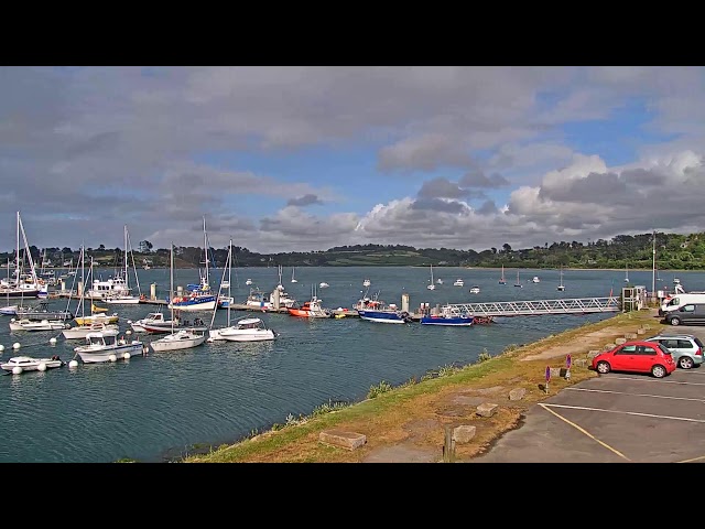 🌊 Webcam Live – Port de l’Aber Wrac’h (Finistère, Bretagne) ⚓