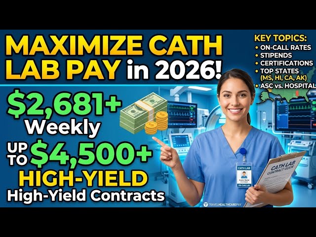 Cath Lab Travel Nurse Pay 2026 — The 3 Numbers That Actually Determine Your Paycheck
