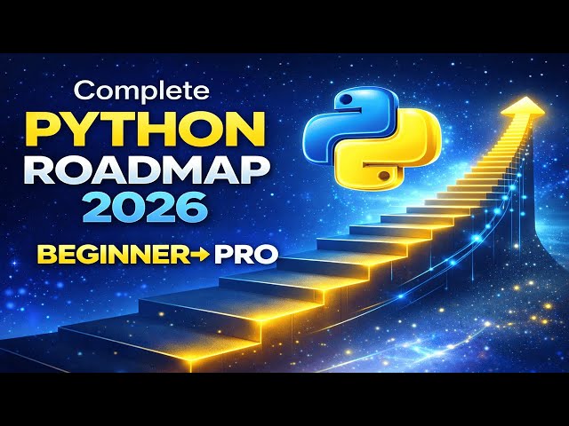 Python Roadmap for Beginners to Advanced | Complete Step-by-Step Guide to Master Python