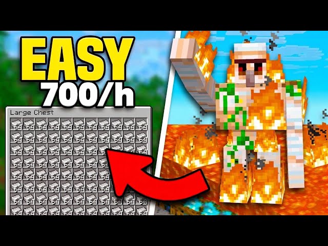 NEW Iron Farm for Minecraft Java 26.2 (Still Works After Update!) ⚙️