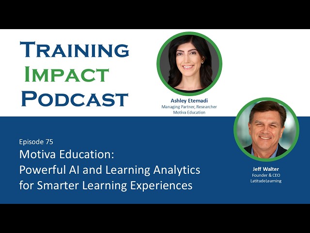 75. Motiva Education: Powerful AI and Learning Analytics for Smarter Learning Experiences