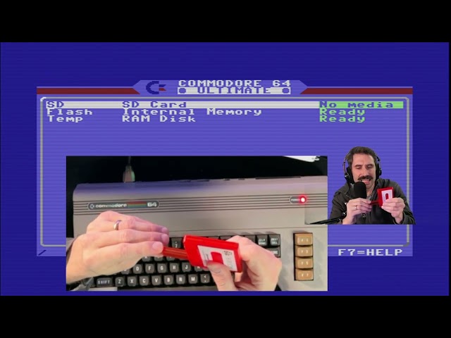 How to load a file on C64
