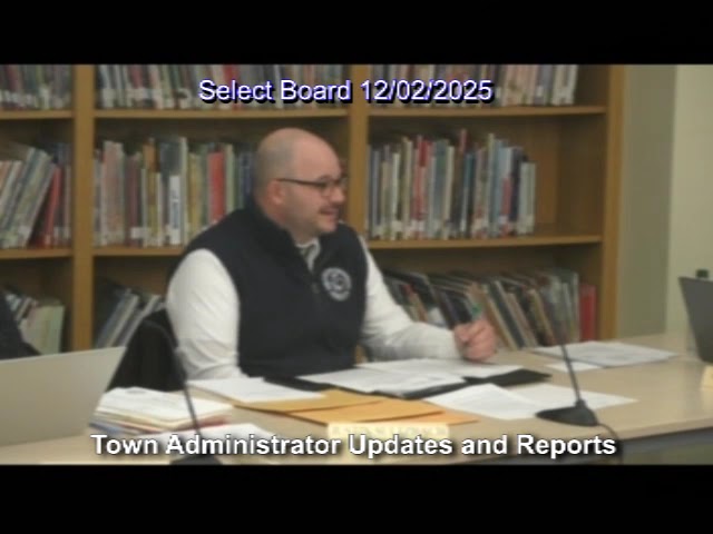 Middleton Select Board | 12 02 2025