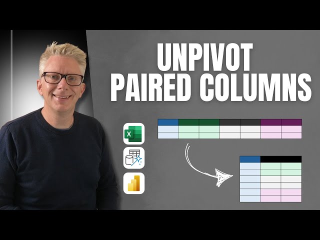 Tricky Unpivoting Problem... SOLVED: How to Unpivot Paired Columns in Power Query