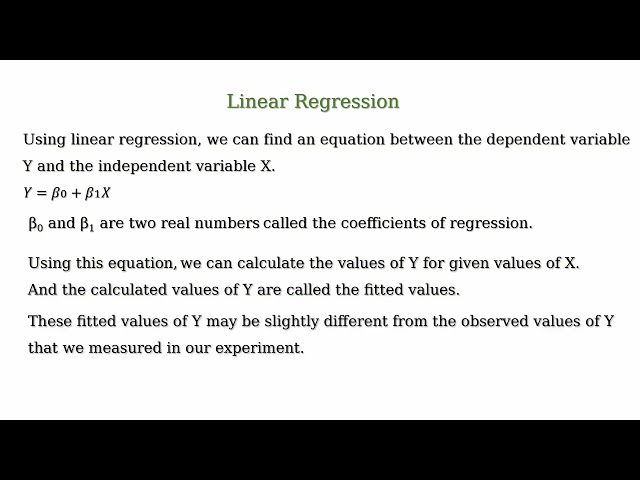 What are residuals in linear regression?