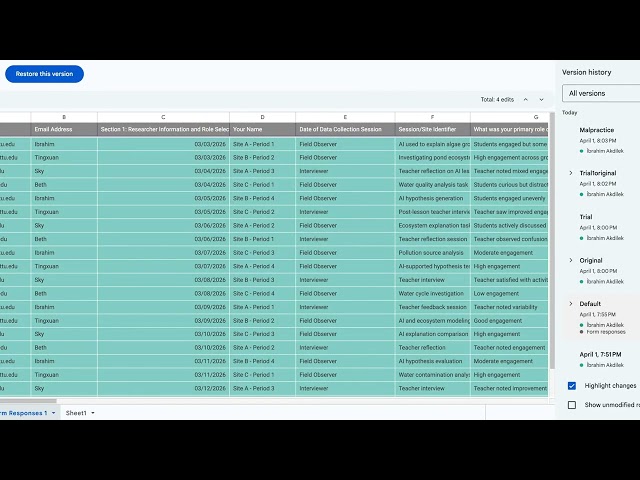 AECT TIL TechTalk: Google Forms and Sheets