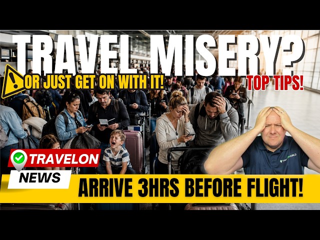 ⚠️EES Airport Chaos? UK Travellers Warned to Get There 3 Hours Before Flights