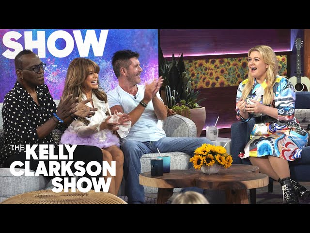 Simon Cowell, Paula Abdul & Randy Jackson Say Kelly Was A 'Game Changer' | The Kelly Clarkson Show