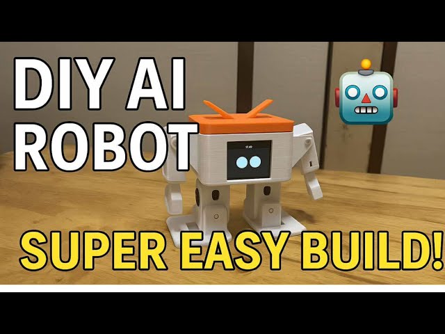 DIY your self Otto Ai voice control robot 
