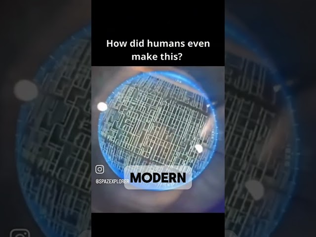 Human Hair vs. CPU Transistor – Mind-Blowing Size Comparison!