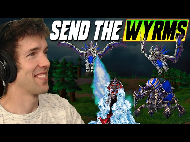 SEND IN THE WYRMS! WC3 4v4 as Undead!