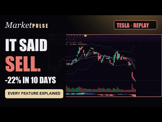 MarketPulse Explained: Every Feature + a Real Tesla Replay (Free Trading App)