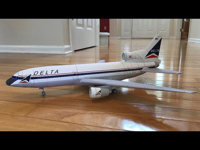 Delta L-1011 Papercraft