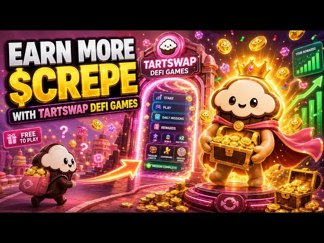 How to Play Tartswap DeFi Games and Earn $CREPE 1(Beginner's Guide- Testnet)
