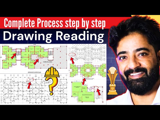 📏 Civil Engineering Drawing Reading Made Easy 🏢 | Beginner to Pro Complete Course 🔑