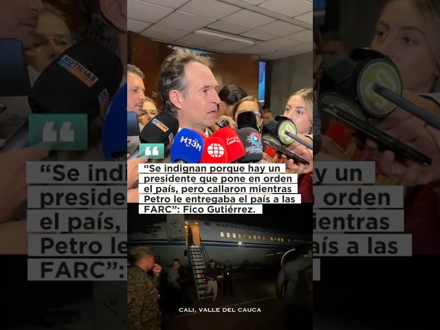 Breaking News! Fico Gutiérrez comes to the defense of Abelardo de la Espriella over gun possession