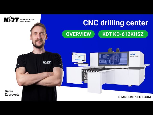 A detailed review of the KD-612KHSZ CNC drilling center from KDT