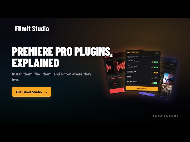 Everything About Premiere Pro Plugins in 6 Minutes
