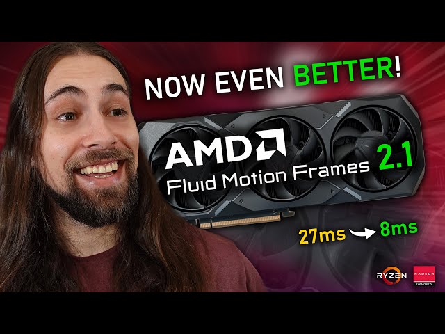 AMD Fluid Motion Frames 2.1 - Better Quality, Dual GPU Mode & More!!