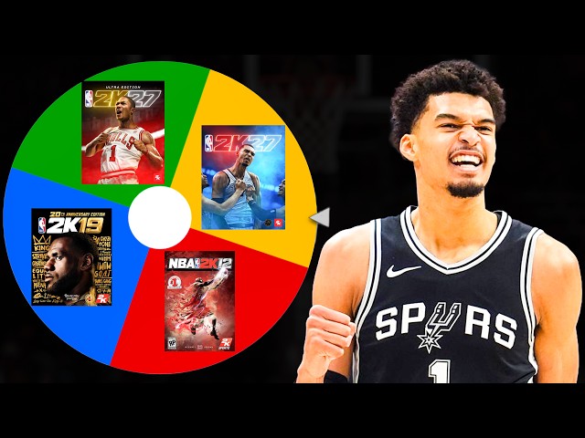 I Spin the Wheel of 2K Cover Athletes Until I Go 82-0