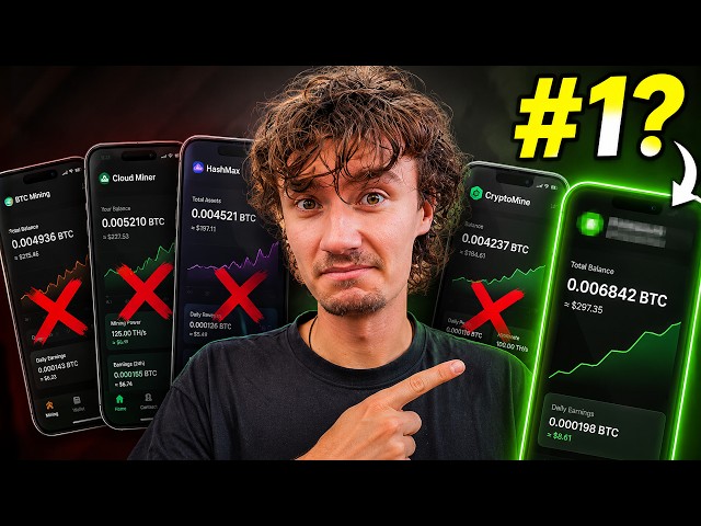 I Tested Every Bitcoin Mining App (Here's The Winner)