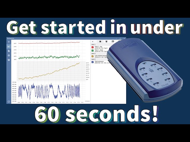 PicoLog 6: Getting started with your TC-08 in under 60 seconds!