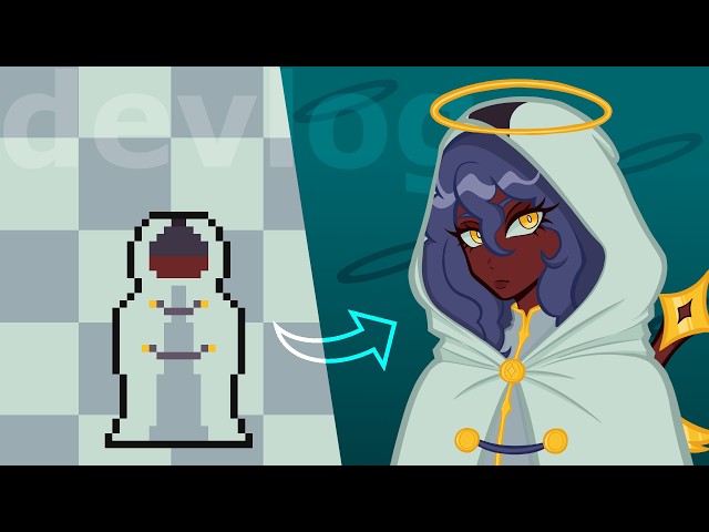 making a game look good with "bad" art ~ devlog