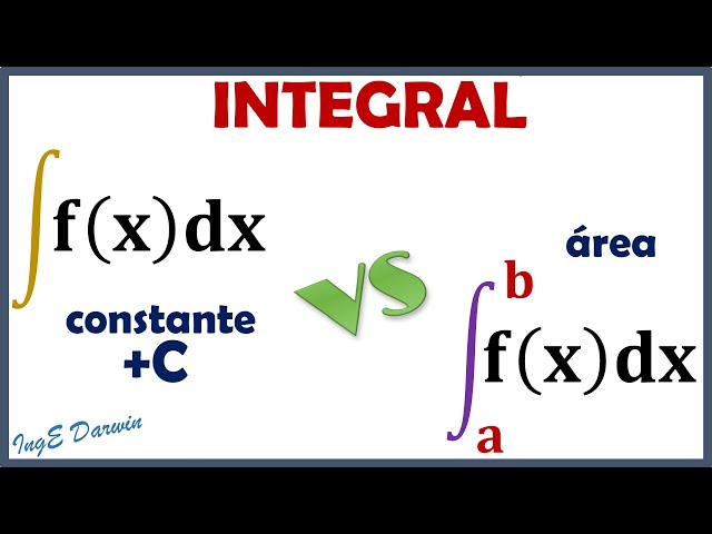Definite vs. indefinite integral: definitive guide, differences, and main features
