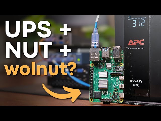 Keep Your Home Lab Online With a UPS, NUT, ...and wolnut?