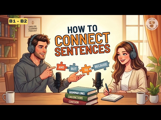 English Podcast for Learning English | English Connectors | Every English Learner Makes This Mistake